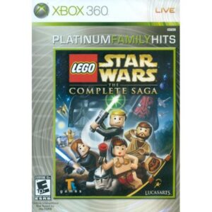 Lego Star Wars The Complete Saga (Platinum Hits) XBOX 360 USED NO MANUAL