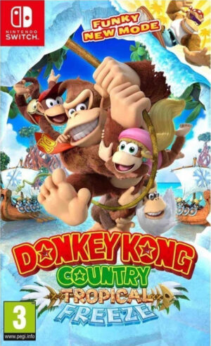 Donkey Kong Country Tropical Freeze Switch USED