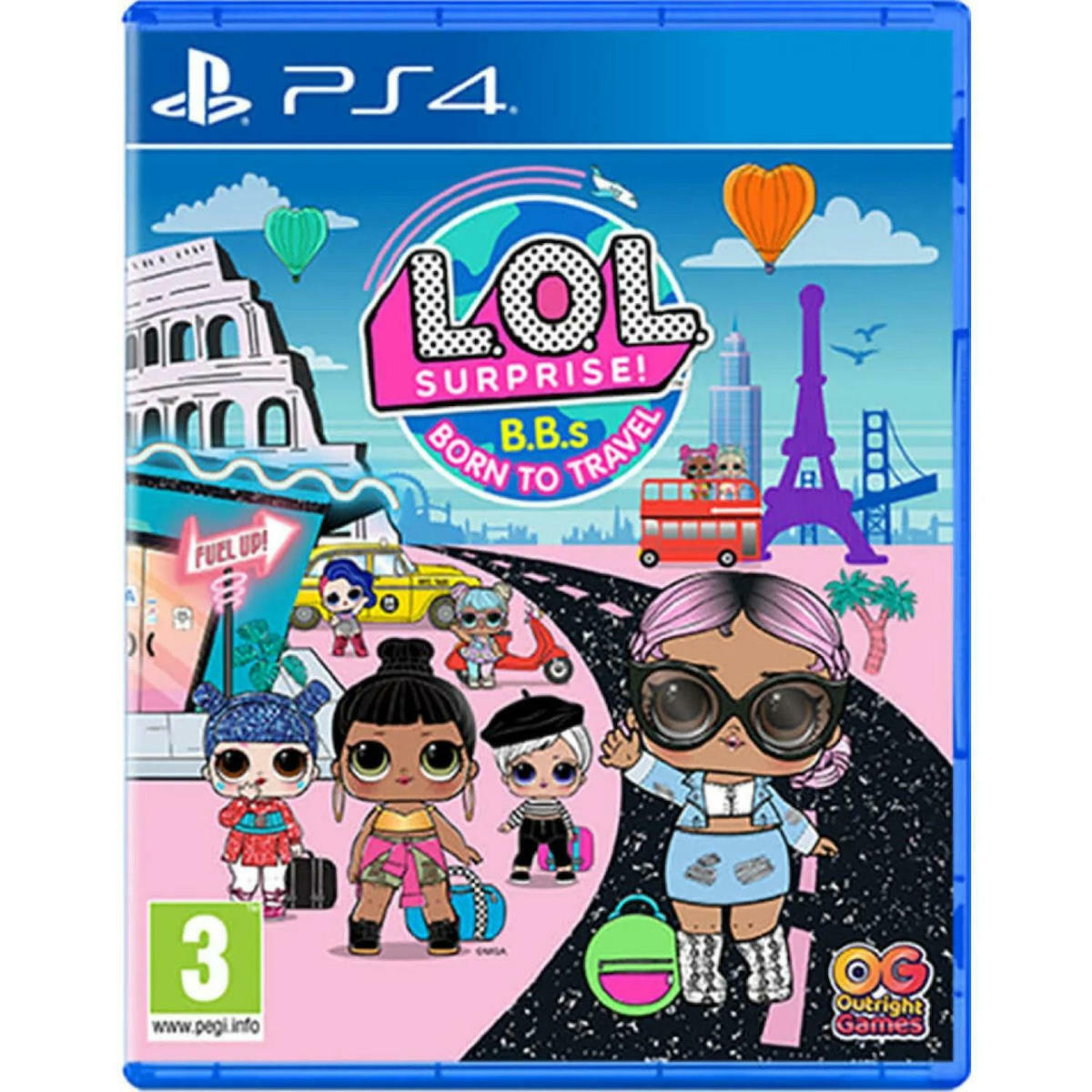 L.O.L. Surprise! B.Bs Born to Travel PS4 USED DISC ONLY