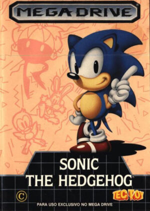 Sonic The Hedgehog Sega Mega Drive USED