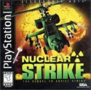 Nuclear Strike PS1 PlayStation USED