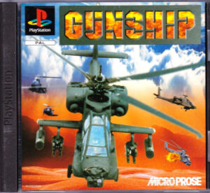 Gunship PS1 PlayStation USED