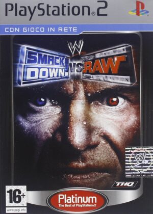 WWE Smackdown Vs Raw Platinum PS2 USED