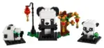 Lego 40466 Chinese New Year Pandas Seasonal Brickheadz # 115, 116 & 117 ΠΛΗΡΕΣ ΣΕΤ ΜΕΤΑΧΕΙΡΙΣΜΕΝΟ
