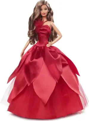Mattel 2022 Holiday Barbie Collector Doll Signature HBY05 Brunette Model