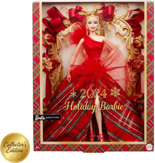 Barbie Holiday 2024 Συλλεκτική Κούκλα για 6+ Ετών 25εκ. HRM61