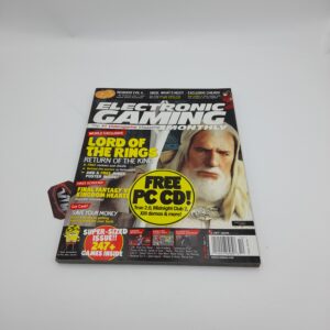 Electronic Gaming Monthly EGM Magazine Vol. 173 year 2003 with Lord of the Rings poster inside