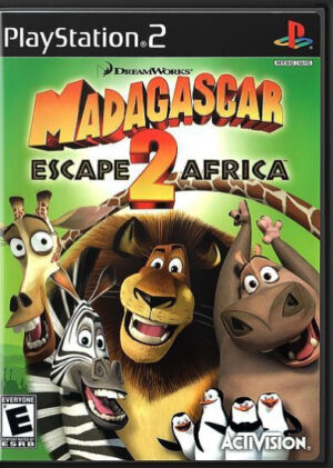 Madagascar Escape 2 Africa PS2 Game (Used)