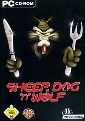 Sheep, Dog'n Wolf PC Game USED