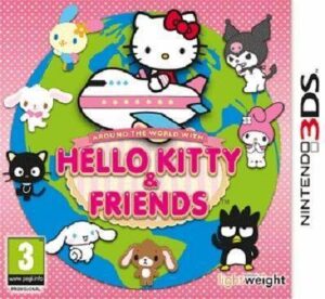 Around the World with Hello Kitty & Friends 3DS USED CARTRIDGE ONLY