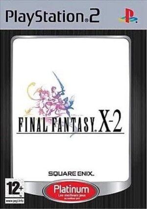 Final Fantasy X-2 Platinum PS2 USED NO MANUAL