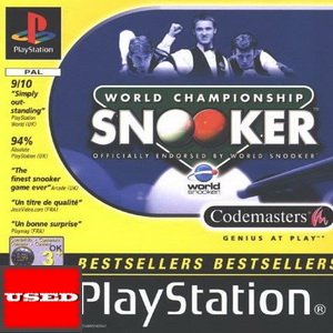 World Championship Snooker (Best Sellers Edition) PS1 PlayStation USED
