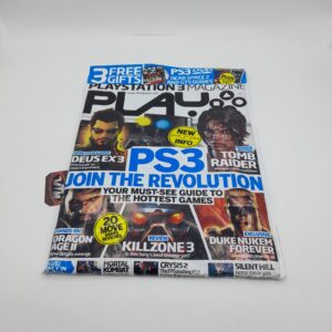 The UK's only independent Playstation magazine PLAY Vol. 202 SEALED
