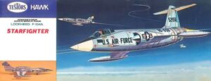 Testors Hawk Φιγούρα Μοντελισμού Lockheed F-104A Starfighter | 1:48 | Νο. 504