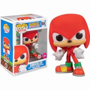 Sonic the Hedgehog - Knucles #854 Special Edition Flocked Funko Pop Vinyl Figure 