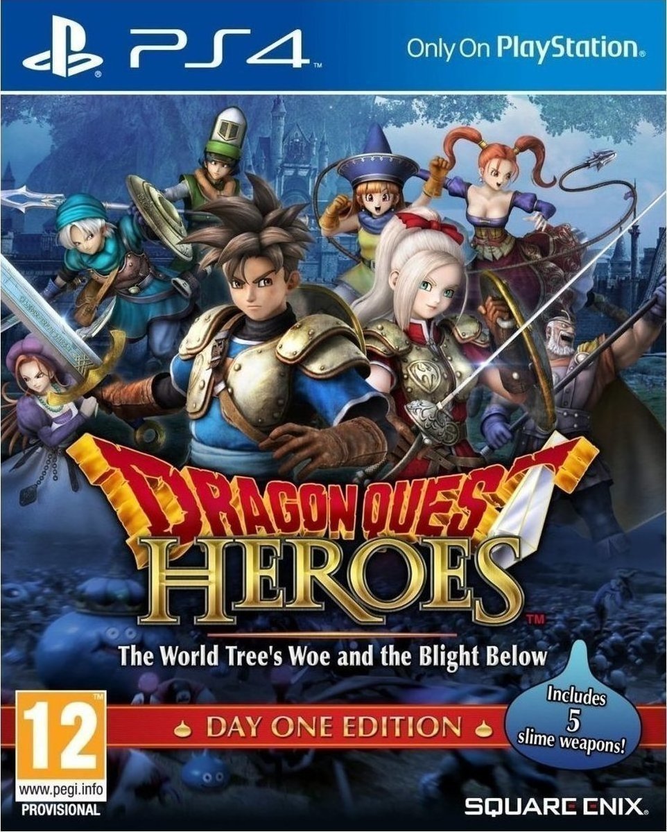 Dragon Quest Heroes The World Tree’s Woe And The Blight Below Day One Edition PS4 USED