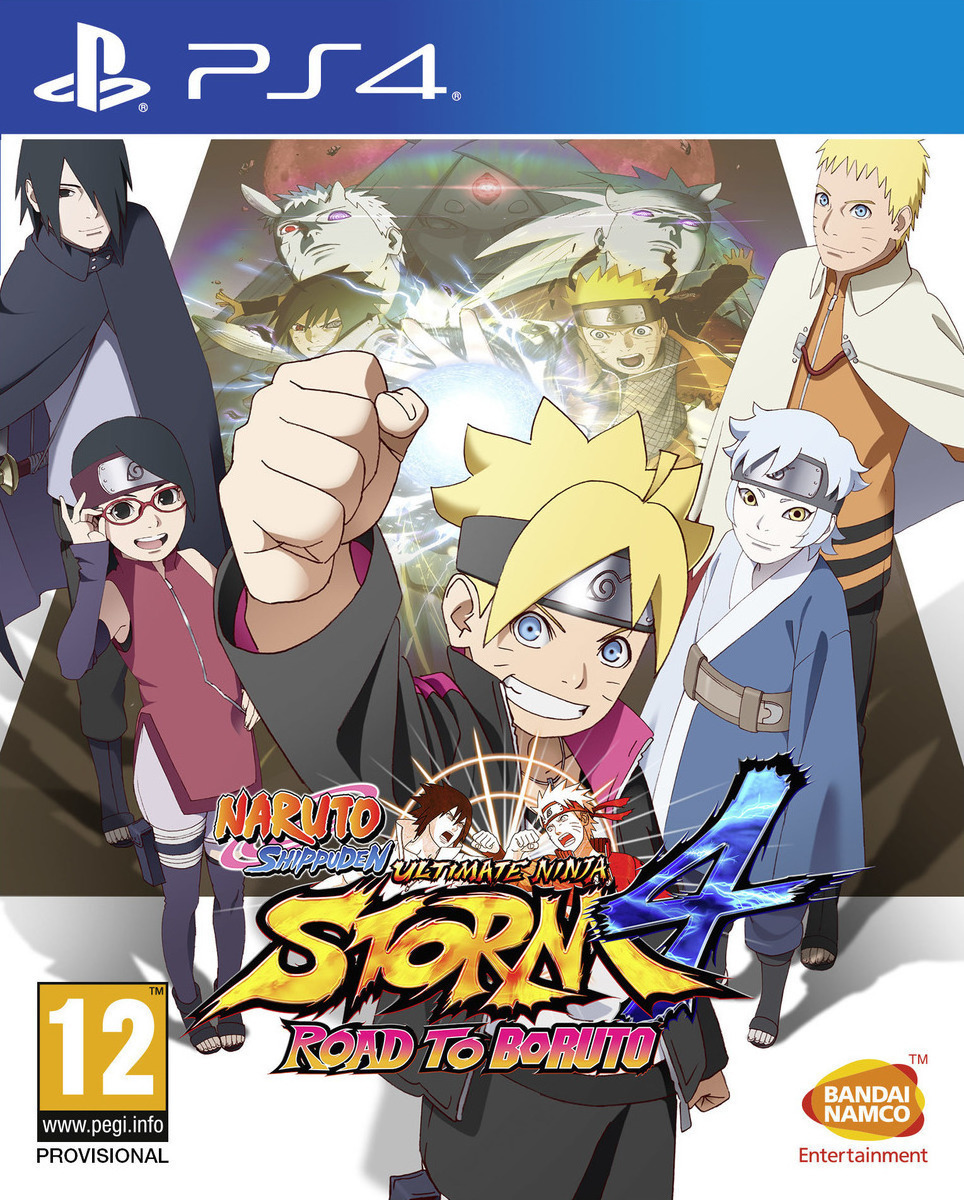 Naruto Shippuden Ultimate Ninja Storm 4 Road to Boruto PS4 USED DISC ONLY