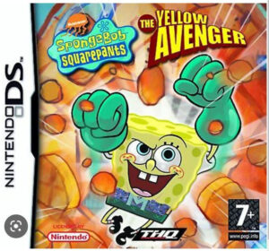 SpongeBob Squarepants: The Yellow Avenger DS USED CARTRIDGE ONLY
