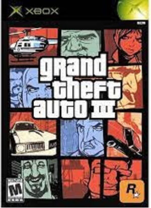 Grand Theft Auto III XBOX USED DISC ONLY