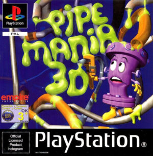 Pipe Mania 3D PS1 PlayStation USED NO MANUAL