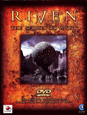 Riven: The Sequel to Myst PC Game USED Jewel Case