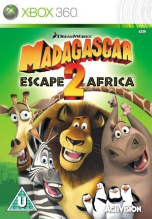 Madagascar Escape 2 Africa XBOX 360 USED NO MANUAL