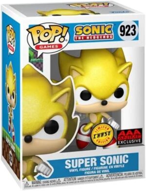 Sonic the Hedgehog – Super Sonic #923 Limited Chase Edition Funko Pop Vinyl Figure 