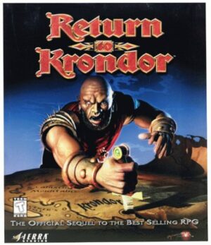 Return to Krondor PC Game USED with Manual, NO BOX