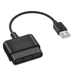 PS2 Controller to USB Adapter Converter Cable