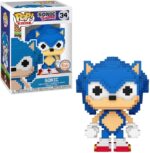 Funko Pop! Sonic The Hedgehog 8-bit Sonic – #34
