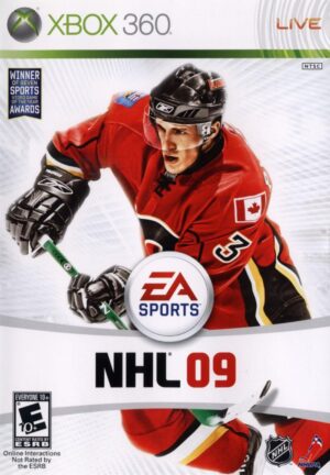NHL 09 Xbox 360 USED NO MANUAL