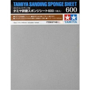 Tamiya Tamiya Sanding Sponge Sheet 600 | 114x140mm | 87148