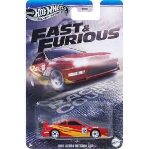 Hot Wheels Fast & Furious Αυτοκινητάκι FAST & FURIOUS - 1996 ACURA NITEGRA GSR 1:64 για 3+ Ετών