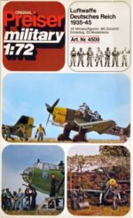Preiser  Luftwaffe Pilots & Ground Crew 1935-45 | Art. Nr. 4509 | 1:72