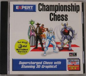 Championship Chess PC Game USED Jewel Case