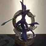 Yu-Gi-Oh! Dark Magician 12" PVC Painted Statue Purple Edition, First 4 Figures NO BOX LOOSE ΧΩΡΙΣ ΚΟΥΤΙ