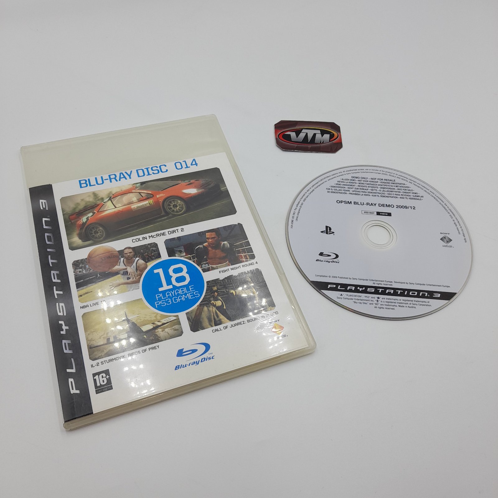 Playstation Official Magazine GR Blu-Ray demo Disc 014 with Ps3 Playable Demos