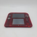 Nintendo 2DS Console Crystal Red with charger