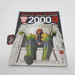 2000 AD Judge Dredd Comic Prog. 1821