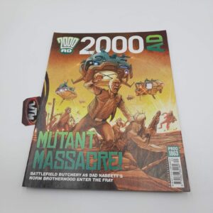 2000 AD Judge Dredd Comic Prog. 1863