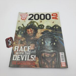 2000 AD Judge Dredd Comic Prog. 1886