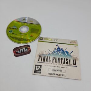 Final Fantasy XI Online Beta Version disc for Xbox 360