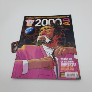 2000 AD Judge Dredd Comic Prog. 1805