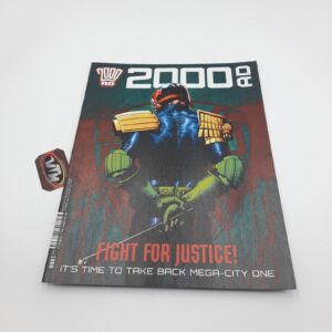 2000 AD Judge Dredd Comic Prog. 1986