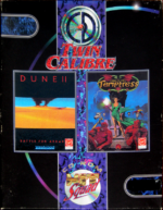 Twin Calibre: Dune II + Lure of the Temptress Jewelcase PC Game USED
