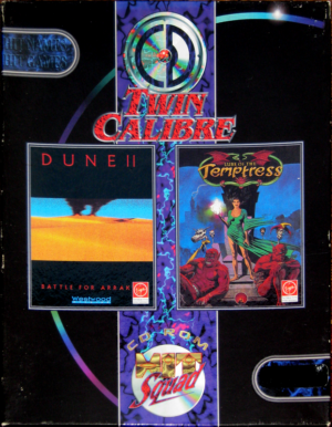 Twin Calibre: Dune II + Lure of the Temptress Jewelcase PC Game USED