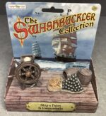 The Pirate Collection: Ship's Helm and Cannonballs Set | Itsimagical
