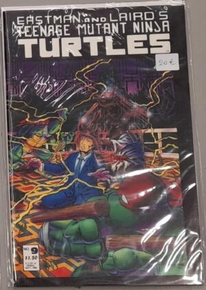 EASTMAN AND LAIRDS Teenage Mutant Ninja Turtles #9 1986
