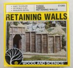 Woodland Scenics Αξεσουάρ Μοντελισμού Three Timber Retaining Walls | HO 1:87 | C1260