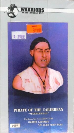 Warriors Scale Models Pirate of the Caribbean "Marblehead" | 1:9 Resin Bust | 9007